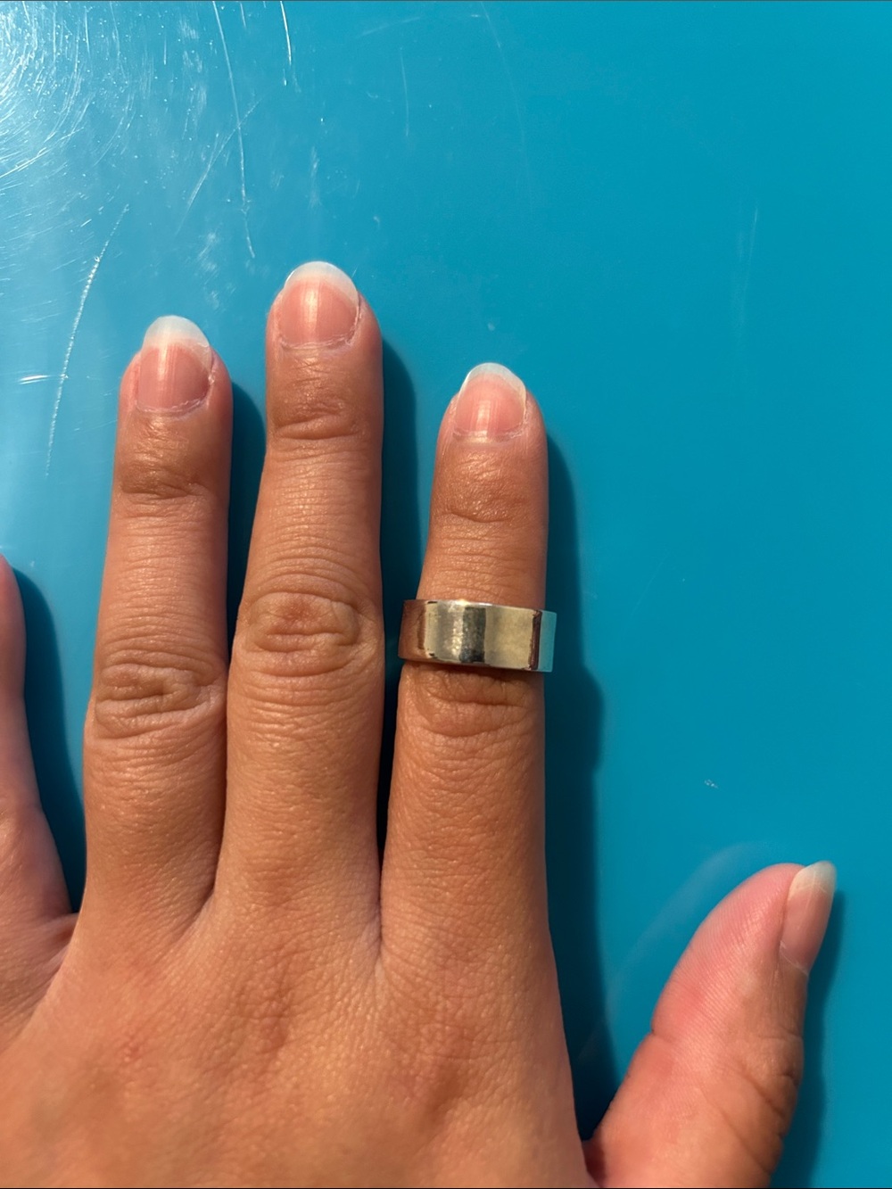 Classic Wide Silver Band Ring
